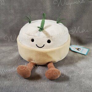 Jellycat London Authentic Amuseables Camembert Cheese Plush BRAND NEW WITH TAGS